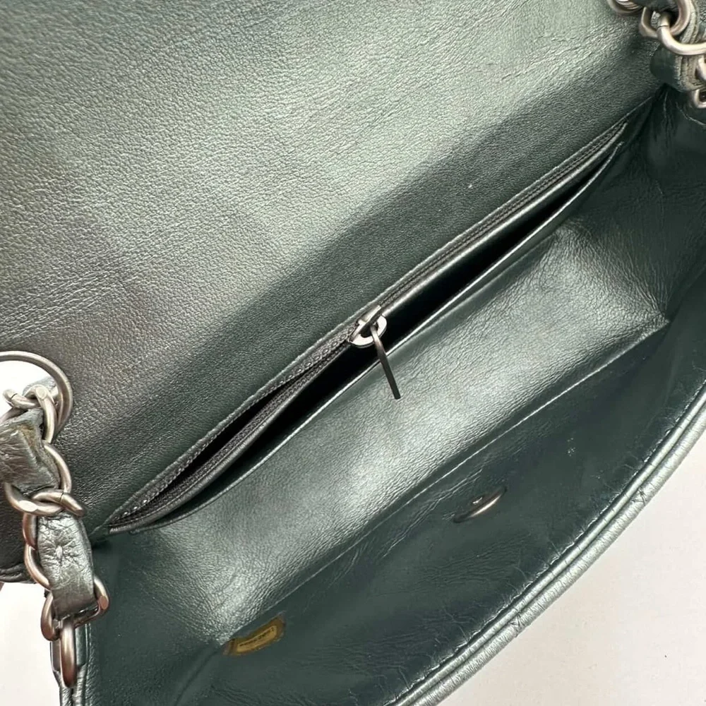 Chanel Classic Flap Pale Green - RARE COLOR